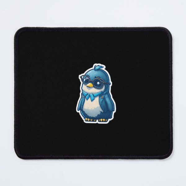 Item preview, Cute blue smart baby penguin with specs designed and sold by atatenterprise.