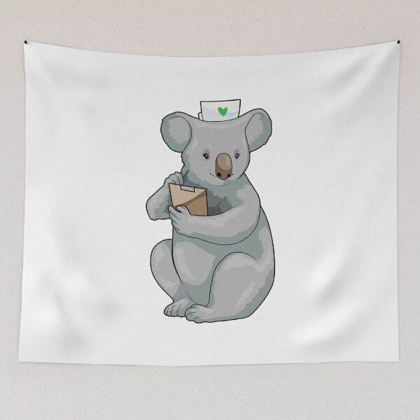 Item preview, Koala Nurse Clipboard designed and sold by Snabdesign84.