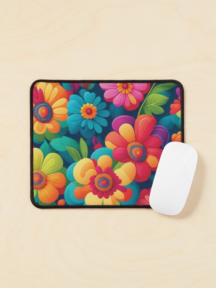 Thumbnail 1 of 5, Mouse Pad, Floral Pattern designed and sold by Bakalan.