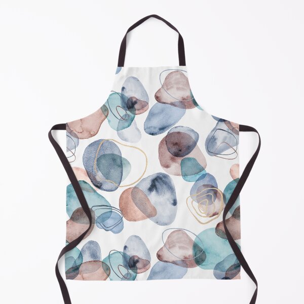 Item preview, Abstract watercolor stains forms multicolor seamless background designed and sold by olgersart.