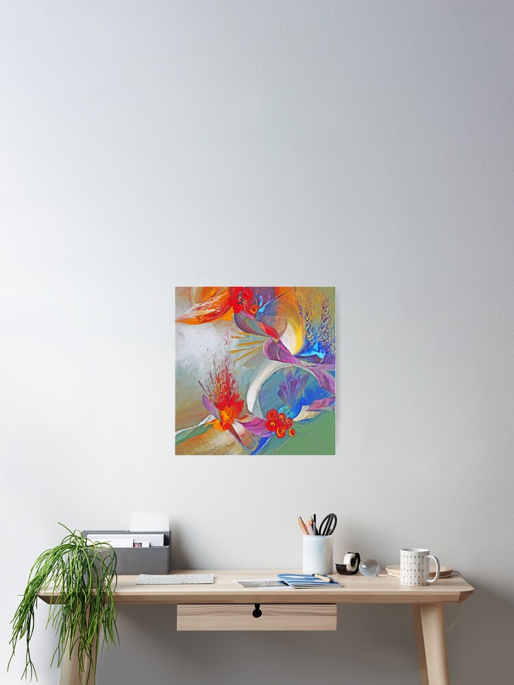 Aperçu 2 sur 3. Poster avec l'œuvre Arrière-saison créée et vendue par ElioraBousquet.