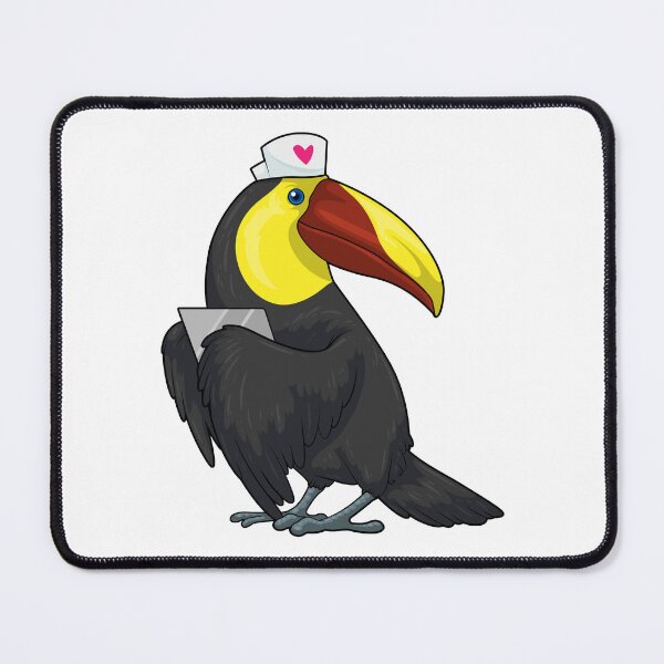 Item preview, Toucan Nurse Notepad designed and sold by Snabdesign84.