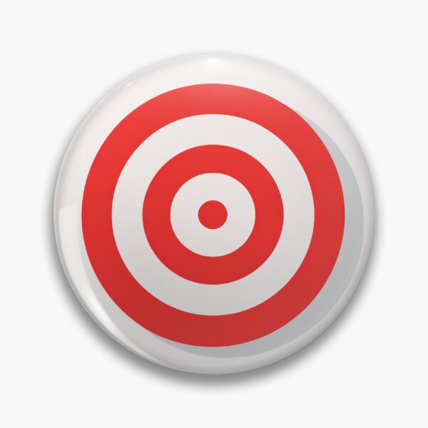 Item preview, Bullseye Target, Red Shooting Rings, Bullseye, Gift for Shooters, Circle, Round  001 designed and sold by PrintsPatterns-.