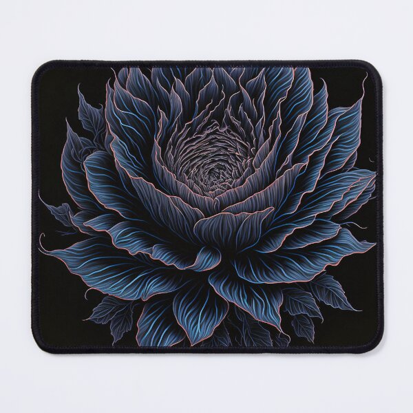 Item preview, Magic Black Ice Flower designed and sold by SimpleWallArt.