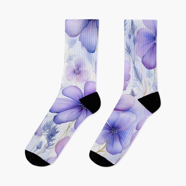 Item preview, Violet flowers designed and sold by Banna Baber.