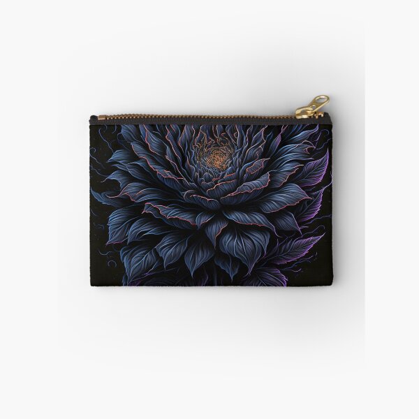 Item preview, Magic Black Ice Flowers designed and sold by SimpleWallArt.