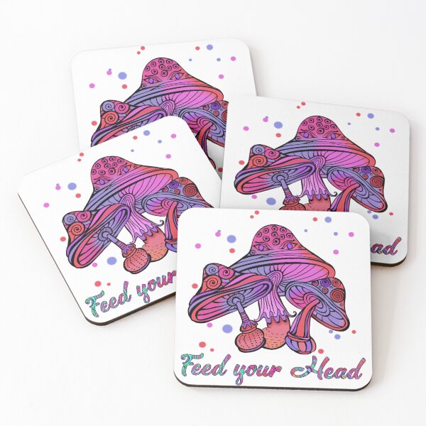 Item preview, Feed Your Head Trippy Mushroom Space designed and sold by BetOova.