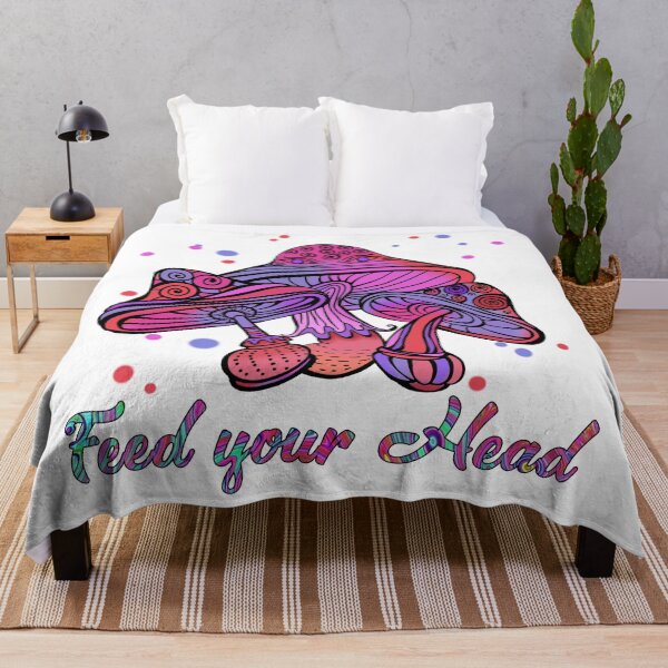 Item preview, Feed Your Head Trippy Mushroom Space designed and sold by BetOova.