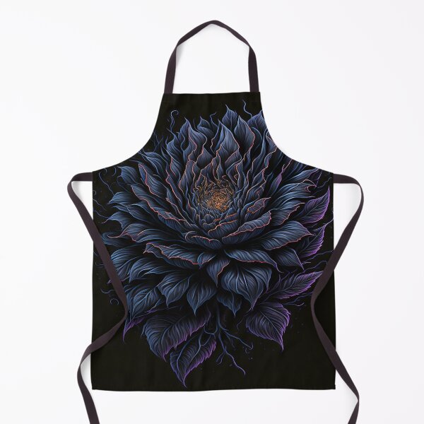 Item preview, Magic Black Ice Flowers designed and sold by SimpleWallArt.