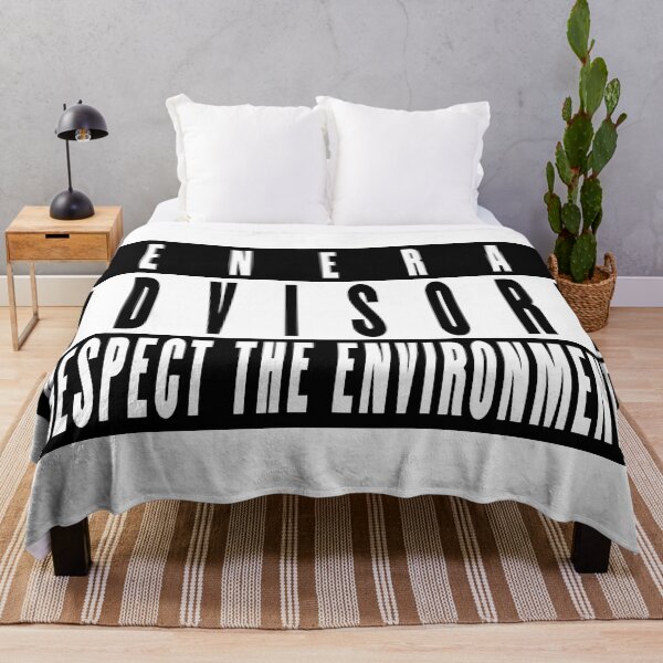 Item preview, General Advisory Respect the Environment Design designed and sold by ZetaDream.