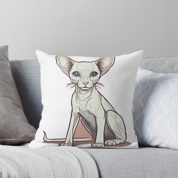 Item preview, Silky Shirts - Stylish Designs Inspired by Oriental Shorthair Cats designed and sold by DooodleGod.