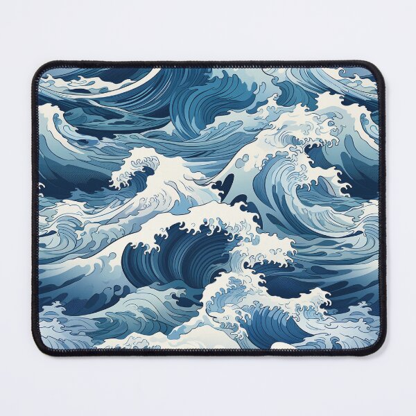 Item preview, Ocean waves - cartoony designed and sold by titur.