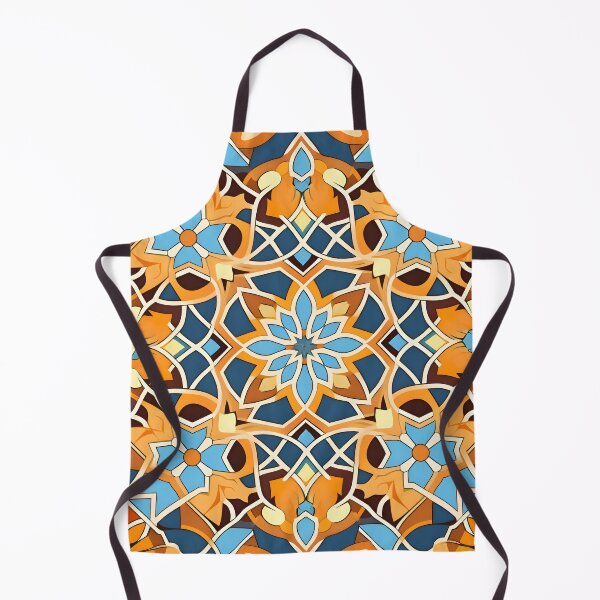 Item preview, Mystique of Arabic Motifs Seamless Pattern designed and sold by imaginariumlab.