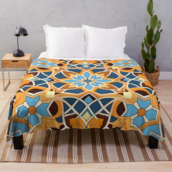 Item preview, Mystique of Arabic Motifs Seamless Pattern designed and sold by imaginariumlab.