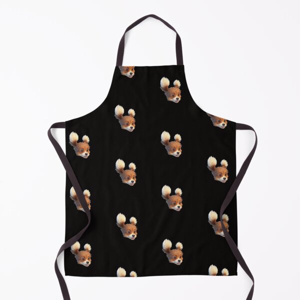 Item preview, cute little dog with ears up designed and sold by MacLis.