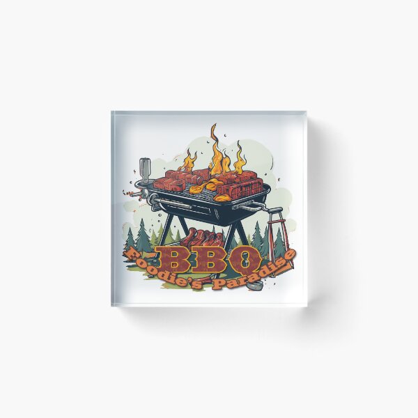 Item preview, BBQ, foodie's paradise designed and sold by JansenGS.