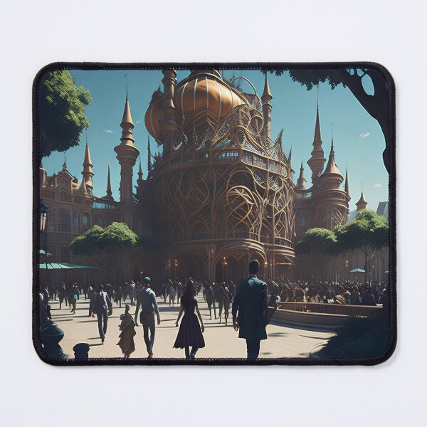Item preview, "Surreal Fantasia: Illuminating the Amusement Park Night" designed and sold by BlareBlare.