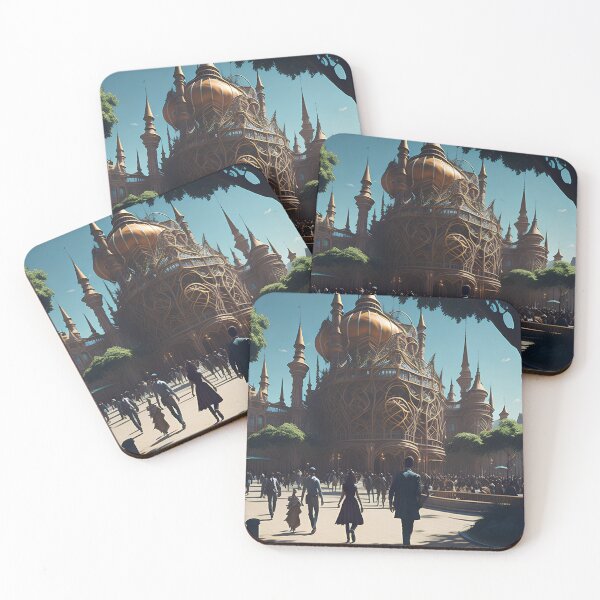 Item preview, "Surreal Fantasia: Illuminating the Amusement Park Night" designed and sold by BlareBlare.