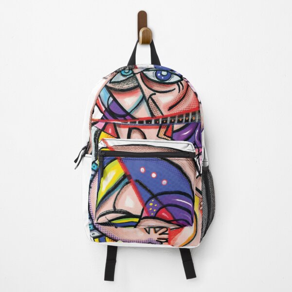 Item preview, Cubist cartoon designed and sold by miskinkukla.