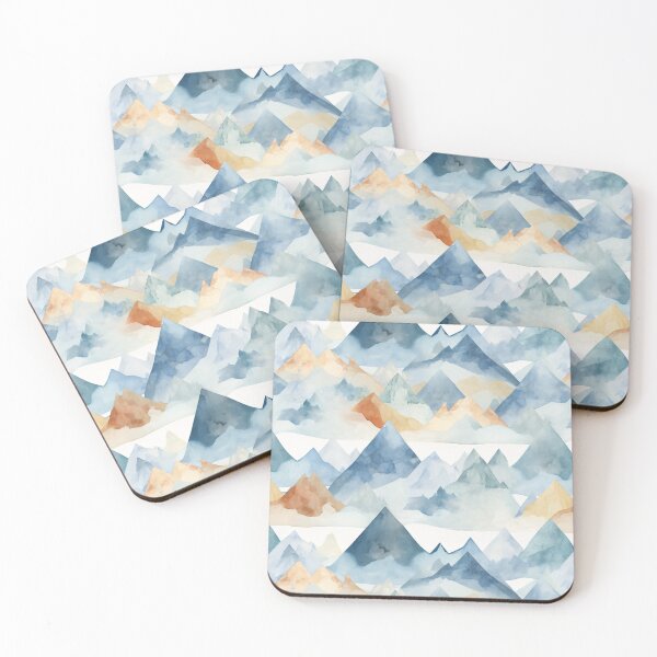 Item preview, Mountain range pattern designed and sold by titur.
