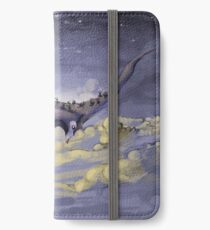 "Sky Ray and the Ants" - Digital Mixed Media Painting iPhone Wallet/Case/Skin