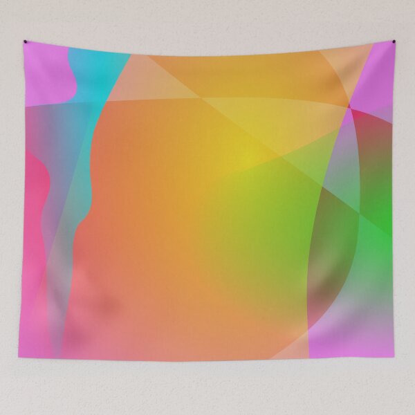 Item preview, Vibrant Geometric Shapes in Bright Colors designed and sold by masabo.