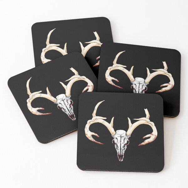 Item preview, Bloody Deer Skull designed and sold by TheWoodsRDark.