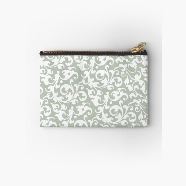 Item preview, Celadon Green Damask designed and sold by AntiqueImages.