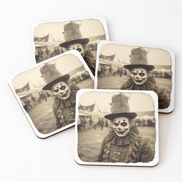 Item preview, Vintage Creepy Clown designed and sold by Studio-g.