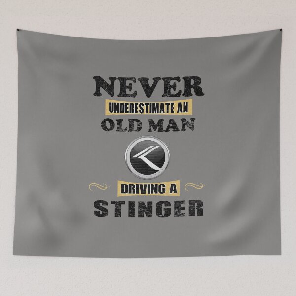 Item preview, Old Man Driving Stinger T-Shirt designed and sold by cooldesigns2022.