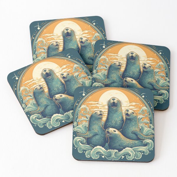 Item preview, Deep Sea Dreams: Four Seals of the Abyss designed and sold by Bee Happy Creative™.