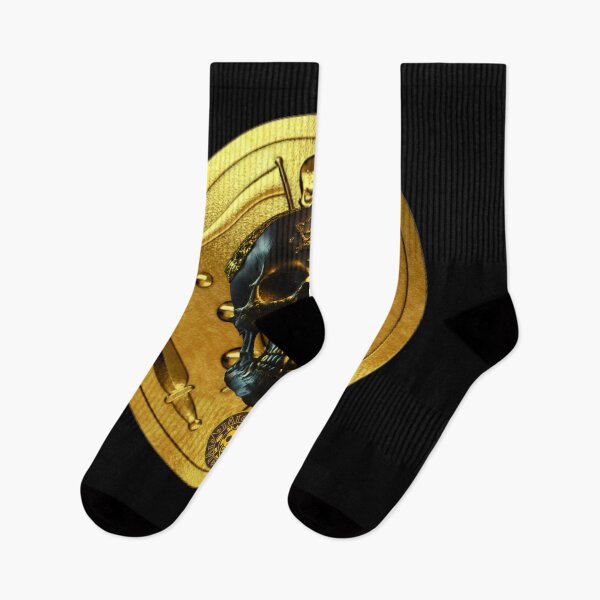 Item preview, Pirate Skull Golden Coin designed and sold by oldtimesss.