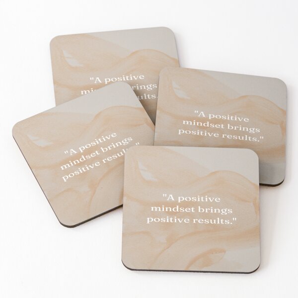 Item preview, A positive mindset brings positive results Tote bag designed and sold by LavanderChiyou.