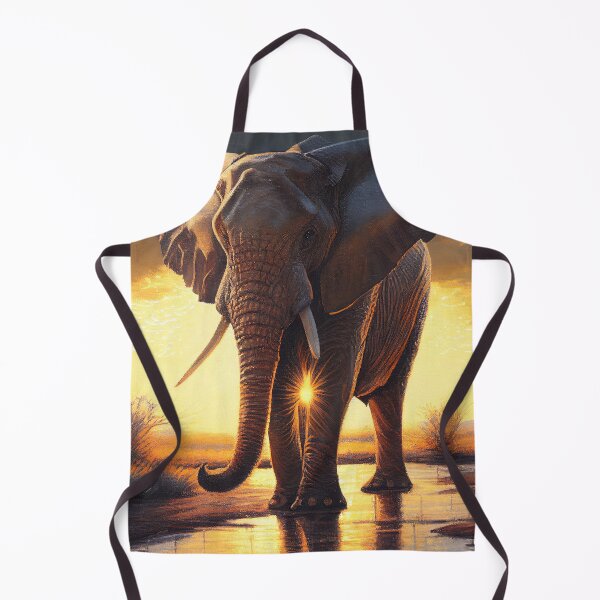 Item preview, African Elephant Graphic T-Shirt Dress designed and sold by Digital-Art-Co.