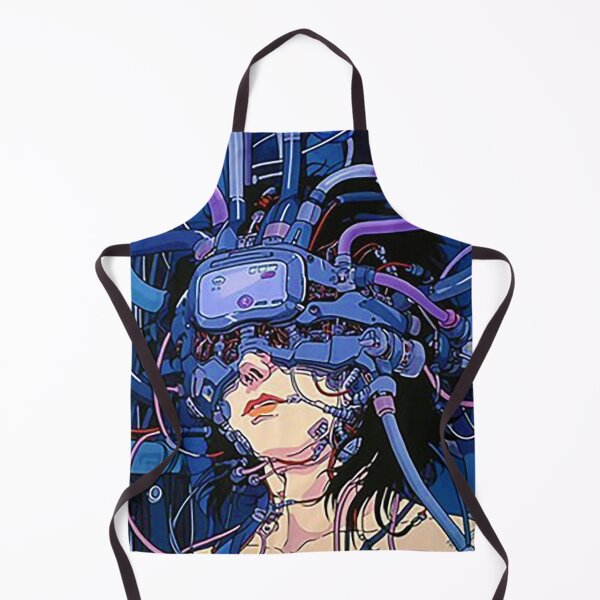 Item preview, Anime Futuristic Cyberpunk AI Headset Woman designed and sold by blunterorca.