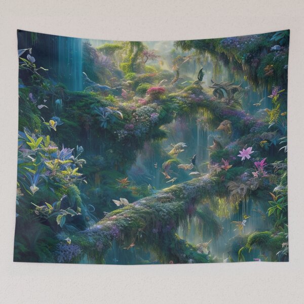 Item preview, Whimsical Paradise: A Magical Journey into an Enchanted World designed and sold by RK - Shop.