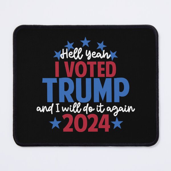 Item preview, Hell yeah I voted Trump and I will vote again 2024 designed and sold by Colorfulman.