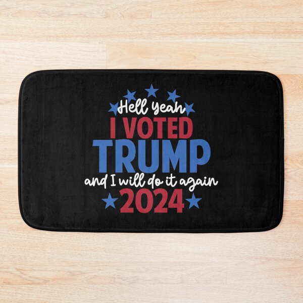 Item preview, Hell yeah I voted Trump and I will vote again 2024 designed and sold by Colorfulman.