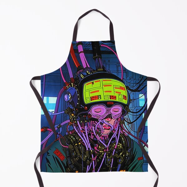 Item preview, Anime Futuristic Cyberpunk AI Headset Woman designed and sold by blunterorca.