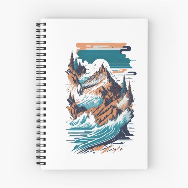 Item preview, Majestic Cascade - Mountain Splash designed and sold by kanjxtan.