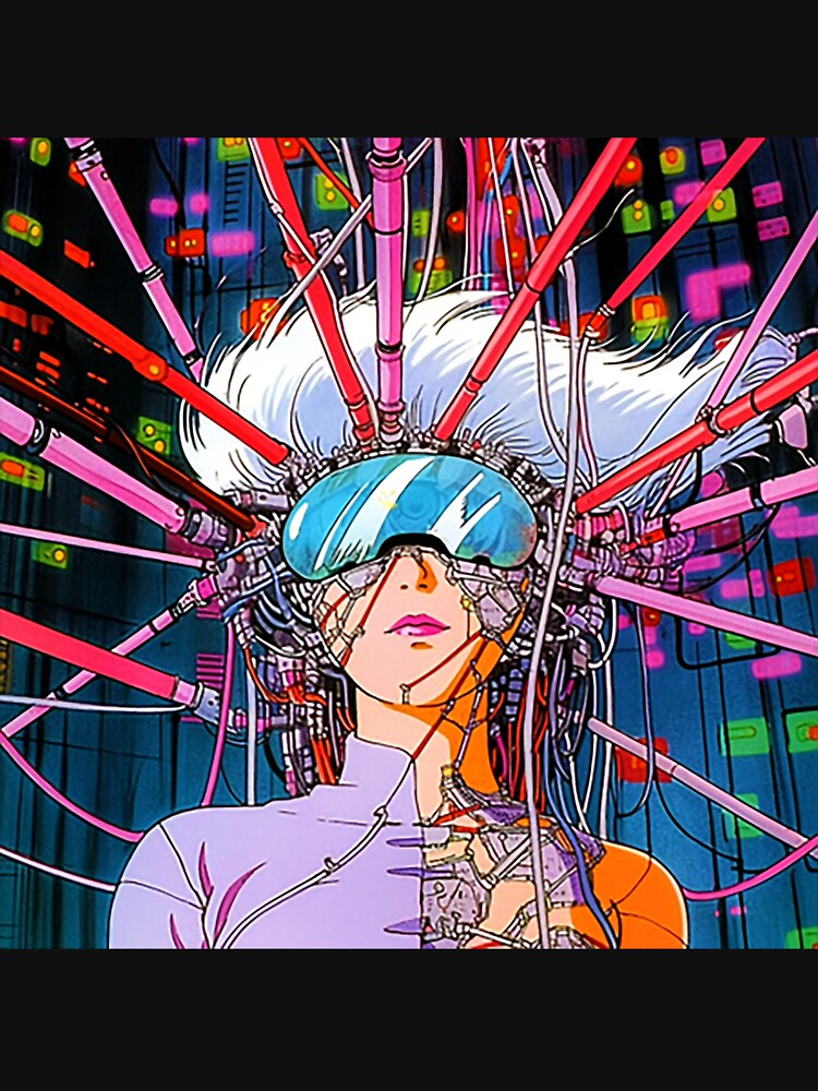 Premium AI Image  anime samurai cyberpunk