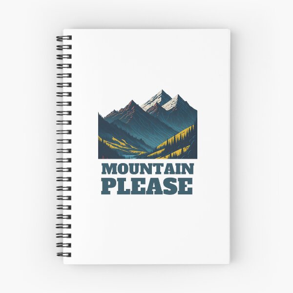 Item preview, Mountain please adventure with bold typography designed and sold by Be-Adventurous.