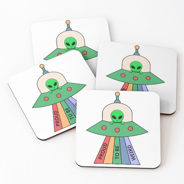 Item preview, PROUD TO BE WEIRD// STAY WEIRD ALIEN FLYING SAUCER // ALIENS EXIST // ALIENS ARE REAL designed and sold by chatzous.