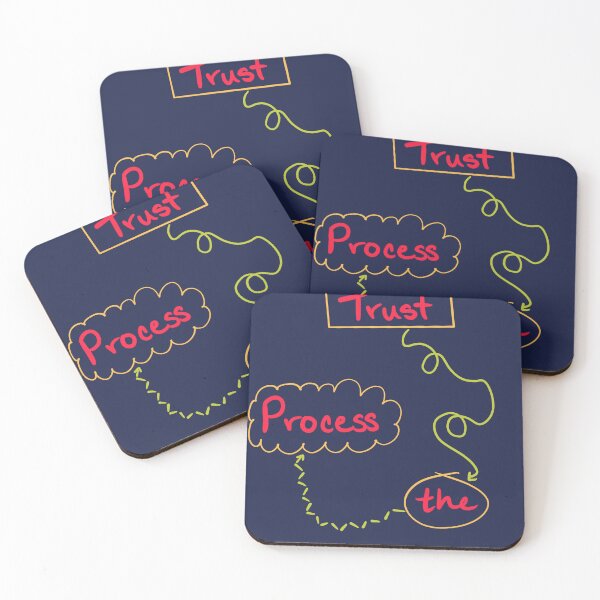 Item preview, Trust the Process Flowchart designed and sold by LuxusLiner.