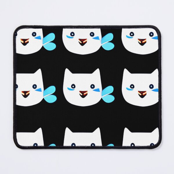 Item preview, cute cats with a smiling face designed and sold by MacLis.
