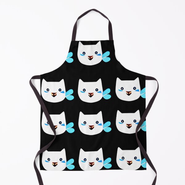 Item preview, cute cats with a smiling face designed and sold by MacLis.