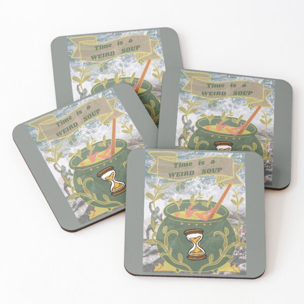 Item preview, Time is a Weird Soup designed and sold by Project Remission, LLC.