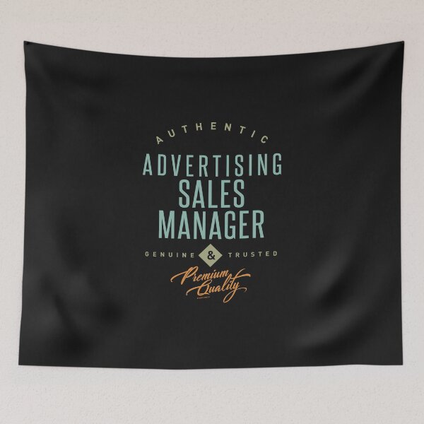 Item preview, Advertising Sales Manager designed and sold by cidolopez.