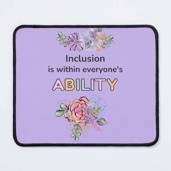 Item preview, Inclusion is within everyone's ability designed and sold by Wings 4 You Designs.