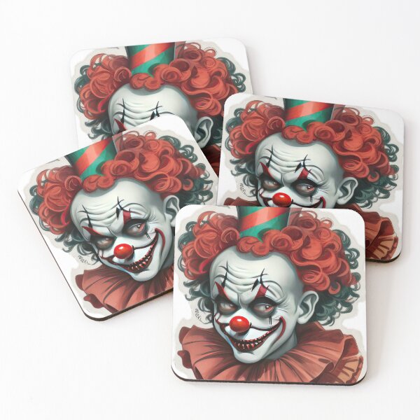 Item preview, Vintage Creepy Clown designed and sold by Studio-g.